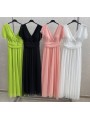 Sukienki  damskie wloskie, size uni , paczka 6szt,mix kolor