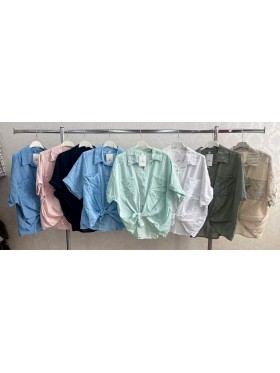 Koszule damskie wloskie, size uni , paczka 6szt,mix kolor