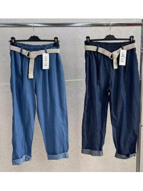 Spodnie damskie wloskie, size uni , paczka 6szt,mix kolor