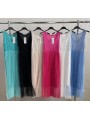 Sukienki  damskie wloskie, size uni , paczka 6szt,mix kolor