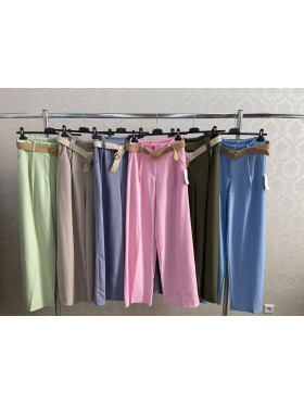 Spodnie damskie wloskie, size uni , paczka 6szt,mix kolor