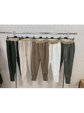 Spodnie damskie wloskie, size uni , paczka 6szt,mix kolor