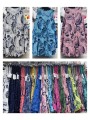 Sukienki  damskie wloskie, size uni , paczka 6szt,mix kolor
