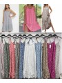 Sukienki  damskie wloskie, size uni , paczka 6szt,mix kolor