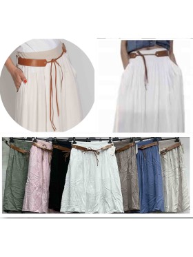 Spódnica damskie wloskie, size uni , paczka 6szt,mix kolor