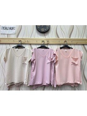 Bluzki  damskie polskie, size s-xl, paczka 4szt,1kolor