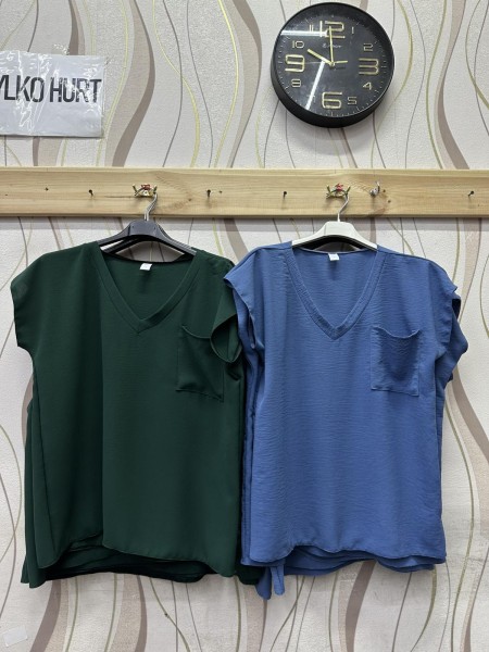 Bluzki  damskie polskie, size s-xl, paczka 4szt,1kolor