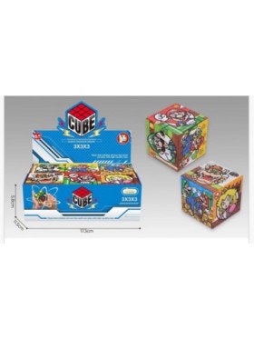 ZABAWKI RUBIK. 12 SZT / PACZKA, KOLOR JAK NA ZDZIĘCIU