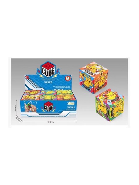 ZABAWKI RUBIK. 12 SZT / PACZKA, KOLOR JAK NA ZDZIĘCIU