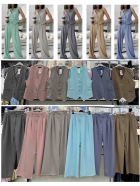 Komplety damskie Włoski , size uni, paczka 6szt, mix kolor