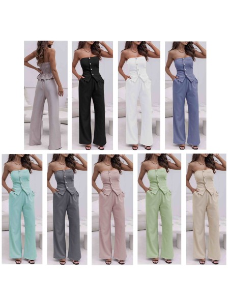 Komplety damskie Włoski , size uni, paczka 6szt, mix kolor