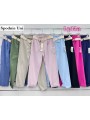 Spodnie damskie Włoski, size uni, paczka 6szt, mix kolor
