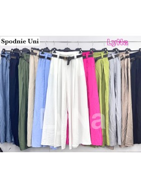 Spodnie damskie Włoski, size uni, paczka 6szt, mix kolor