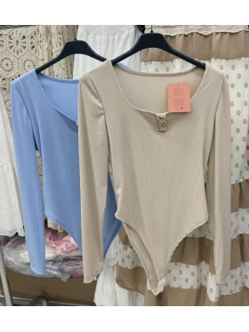 Body damskie Włoski, size uni, paczka 6szt, mix kolor