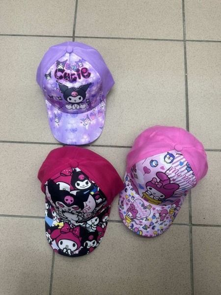 Czapki dzieciece , paczka 12szt, mix kolor