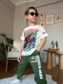 Komplet dzieciece rozm 3-10 lat, paczka 6szt, 1 kolor