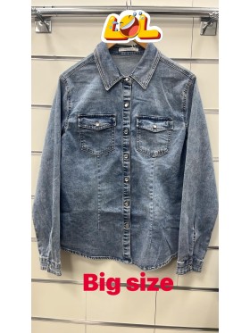 Kurtki Jeansowe damskie , size 40-48, paczka 10szt,