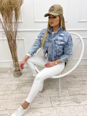 Kurtki Jeansowe damskie  , size xs-xl, paczka 10szt,