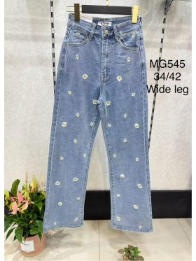 Jeansy damskie , size 34-42, paczka 10szt,