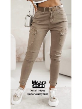 Jeansy damskie M'sara, size XS-XL, paczka 10szt,