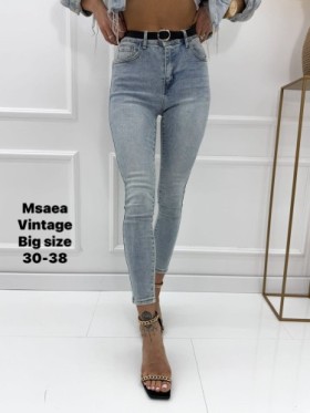 Jeansy damskie M'sara, size 30-38, paczka 10szt,