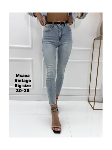 Jeansy damskie M'sara, size 30-38, paczka 10szt,