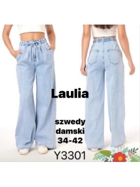 Jeansy damskie , size 34-42, paczka 10szt,