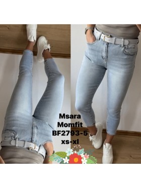 Jeansy damskie M'sara, size XS-XL, paczka 10szt,