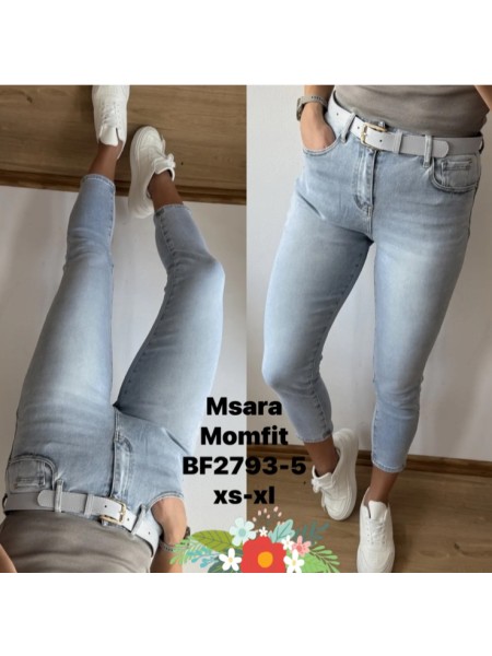 Jeansy damskie M'sara, size XS-XL, paczka 10szt,