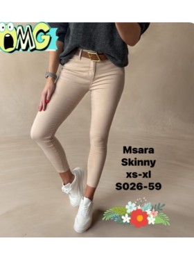Jeansy damskie M'sara, size XS-XL, paczka 10szt,