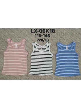 Bluzka dzieciece rozm 116-146, paczka 18szt, mix kolor