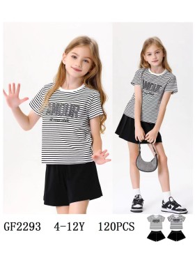 Komplet dzieciece rozm 4-12 lat, paczka 10szt, mix kolor