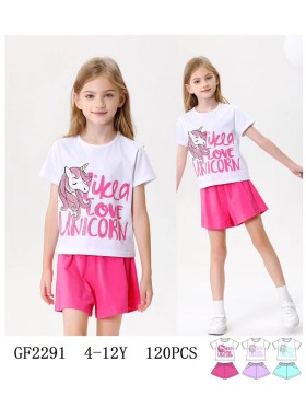 Komplet dzieciece rozm 4-12 lat, paczka 15szt, mix kolor