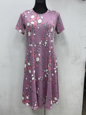 Sukienki damskie Polskie, Size 44-50, paczka 4szt 1kolor