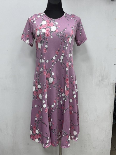 Sukienki damskie Polskie, Size 44-50, paczka 4szt 1kolor