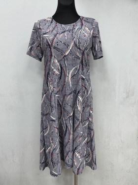 Sukienki damskie Polskie, Size 44-50, paczka 4szt 1kolor