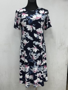 Sukienki damskie Polskie, Size 44-52, paczka 5szt 1kolor