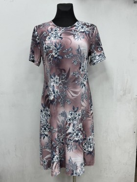 Sukienki damskie Polskie, Size 44-52, paczka 5szt 1kolor