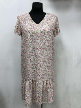 Sukienki damskie Polskie, Size l-4xl, paczka 5szt 1kolor