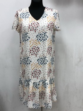 Sukienki damskie Polskie, Size l-4xl, paczka 5szt 1kolor