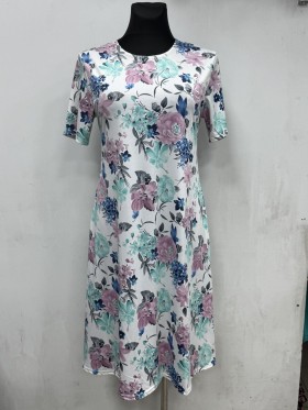 Sukienki damskie Polskie, Size l-4xl, paczka 5szt 1kolor
