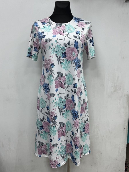 Sukienki damskie Polskie, Size l-4xl, paczka 5szt 1kolor