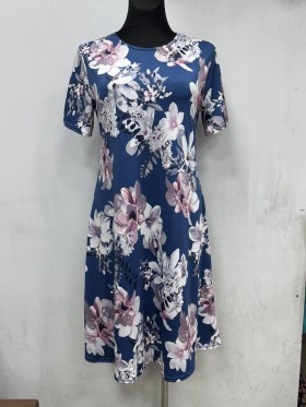 Sukienki damskie Polskie, Size l-4xl, paczka 5szt 1kolor