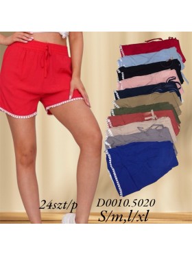 Spodenki damskie , size S-XL, paczka 24szt,mix kolor