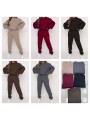 Komplety damskie polskie, size uni, paczka 6szt,mix kolor