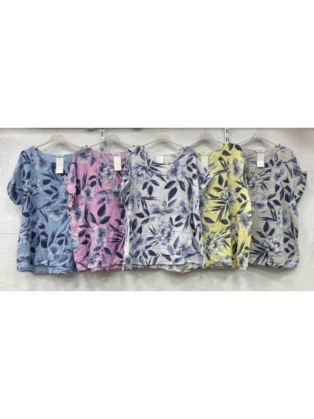 Bluzki damskie Polskie, Size uni, paczka 6szt mix kolor