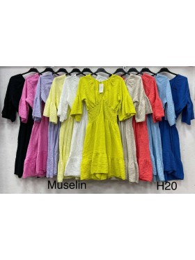 Sukienki damskie Polskie, Size uni, paczka 6szt mix kolor
