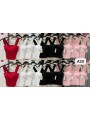 Bluzki damskie Włoski, size uni, paczka 6szt, mix kolor