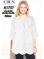 Bluzki damskie Polskie, Size l-4xl, paczka 12szt mix kolor