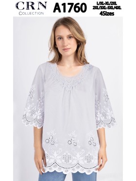 Bluzki damskie Polskie, Size l-4xl, paczka 12szt mix kolor